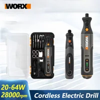 Worx 4V/8V Rotary Tool USB Charger WX106/WX750 Cordless Mini Engraving Grinding Polishing Variable Speed Handle Tools+ACC 1