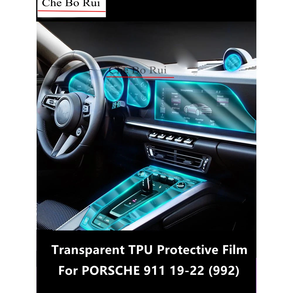 

Прозрачная фотопленка с защитой от царапин для Porsche 911 2019-2022 992