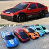 2.4G High speed Drift Rc Car 4WD Toy Remote Control AE86 Model GTR Vehicle Car RC Racing Cars Toy for Children Christmas Gifts 4