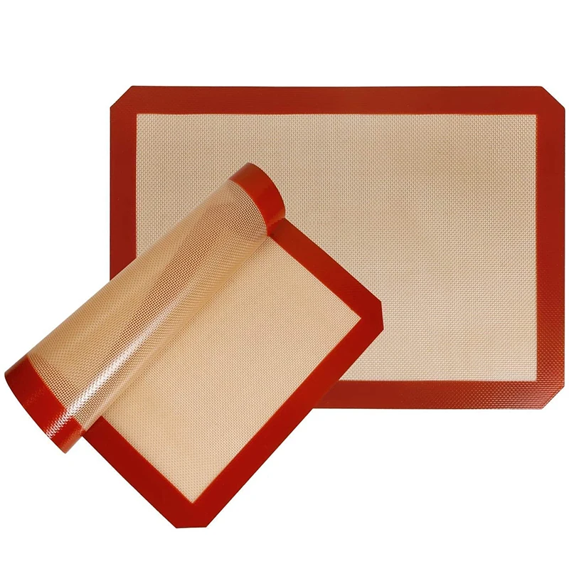

LMETJMA Silicone Baking Mat Non-Stick Reusable Silicone Pastry Baking Mat Food Grade Liquid Silicone Baking Mats KC0474
