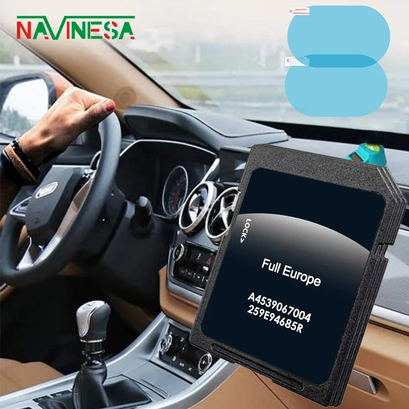 

Car GPS Map for Smart 453 mit Cool & Media Navigation 2023 SD Card Full Europe System Navi A4539067004 Free Delivery