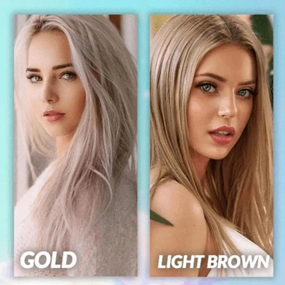 Hair Dye 100ml Color Cream Beauty Plant Hair Dye Unisex Cream Semi-Permanent Color for Christmas
