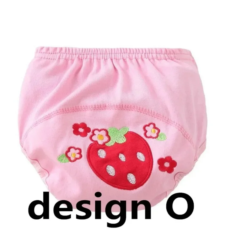 4Pcs Size 100 Baby Training Pants Cotton Reusable Baby Diapers Cloth Nappies Washable Diapers Bamboo Learning Pants 12--16kg