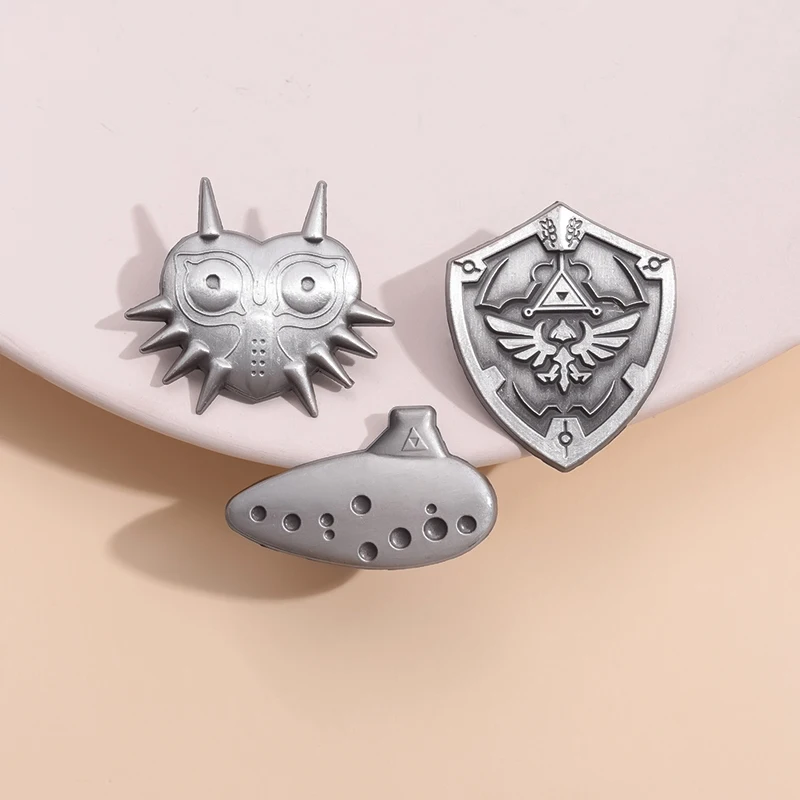 Legend of Zelda Majora's Mask Brooch Pins