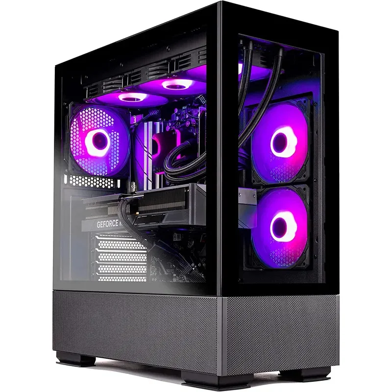 Skytech Azure Gaming PC Desktop – Intel Core i7 12700F 2.1 GHz, NVIDIA RTX 4070 Ti, 1TB NVME SSD, 16GB DDR4 RAM 3200, 750W Gold 1
