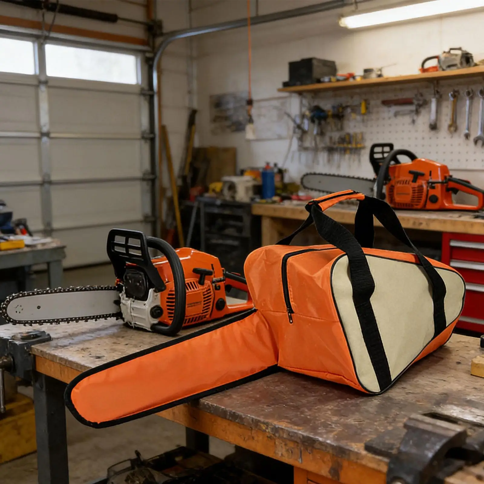 전기톱 휴대용 가방, 전기톱 케이스, 산업용 여행 및 야외용 보관 가방 홀더