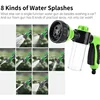 New High Pressure Foam Water Gun 8 In 1 Garden Watering Hose Nozzle Sprinkler Soap Dispenser Pet Shower Spray Gun Car Wash Tool 3