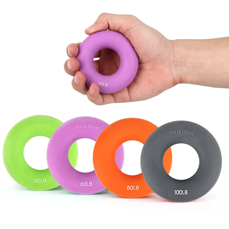 

Finger Grip TrainerHand Arm Forearm Strengthener Trainers Muscle Recovery Carpal Expander 20LB/60LB/80LB/100LB