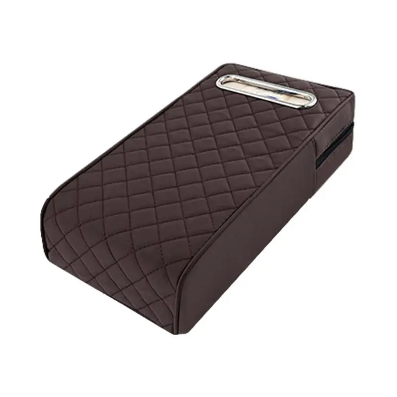 

Чехол для автомобильного подлокотника, универсальная Водонепроницаемая накладка на сиденье из дышащей искусственной кожи, мягкий чехол для автомобильного подлокотника, защита для кроссоверов, грузовиков