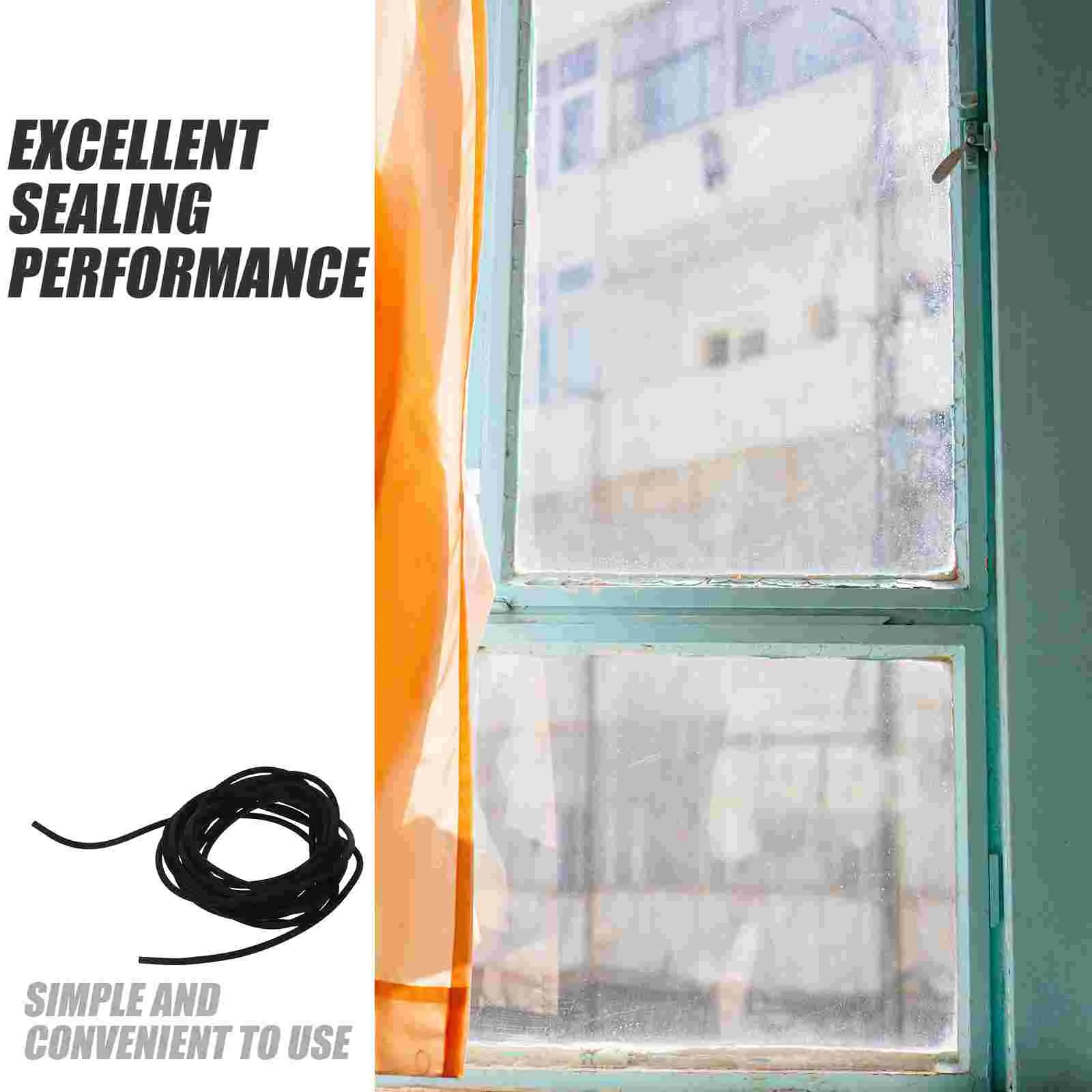Window Screen Spline Easy To Install And Remove Door Screen Retainer Spline Window Sealing Strip For Various Weather Conditions