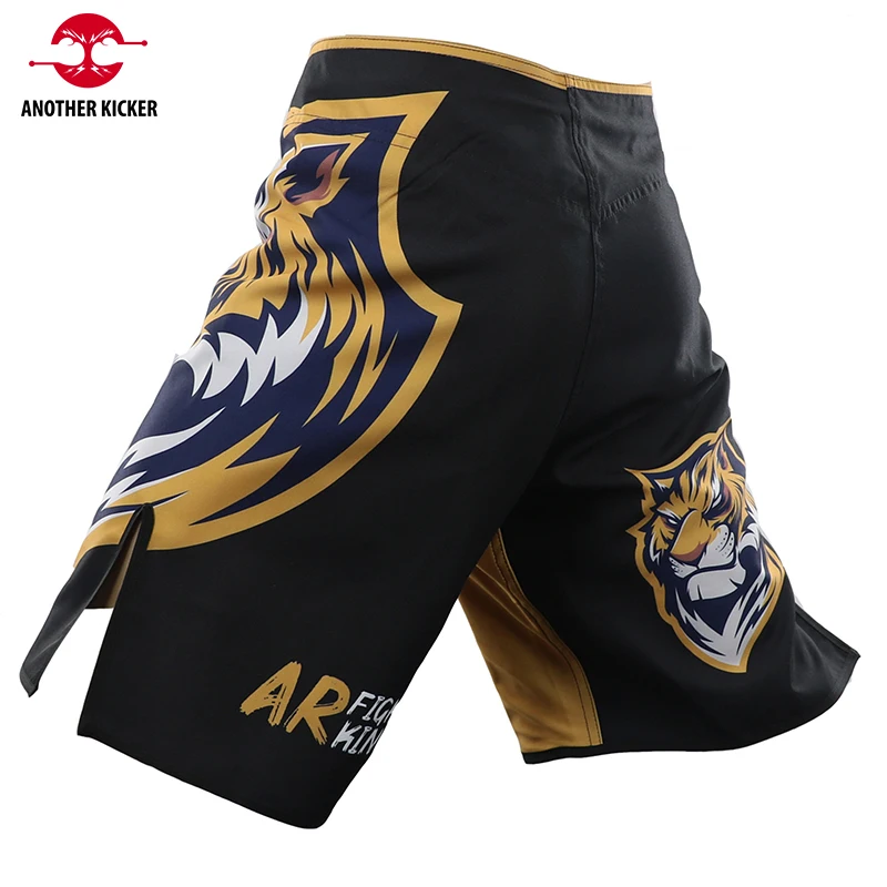 Tiger Muay Thai Mixed Martial Arts Training Boxing Shorts Beach Fitness Jiu-jitsu Running Sanda Kickboxing Pants Men MMA Trunks
