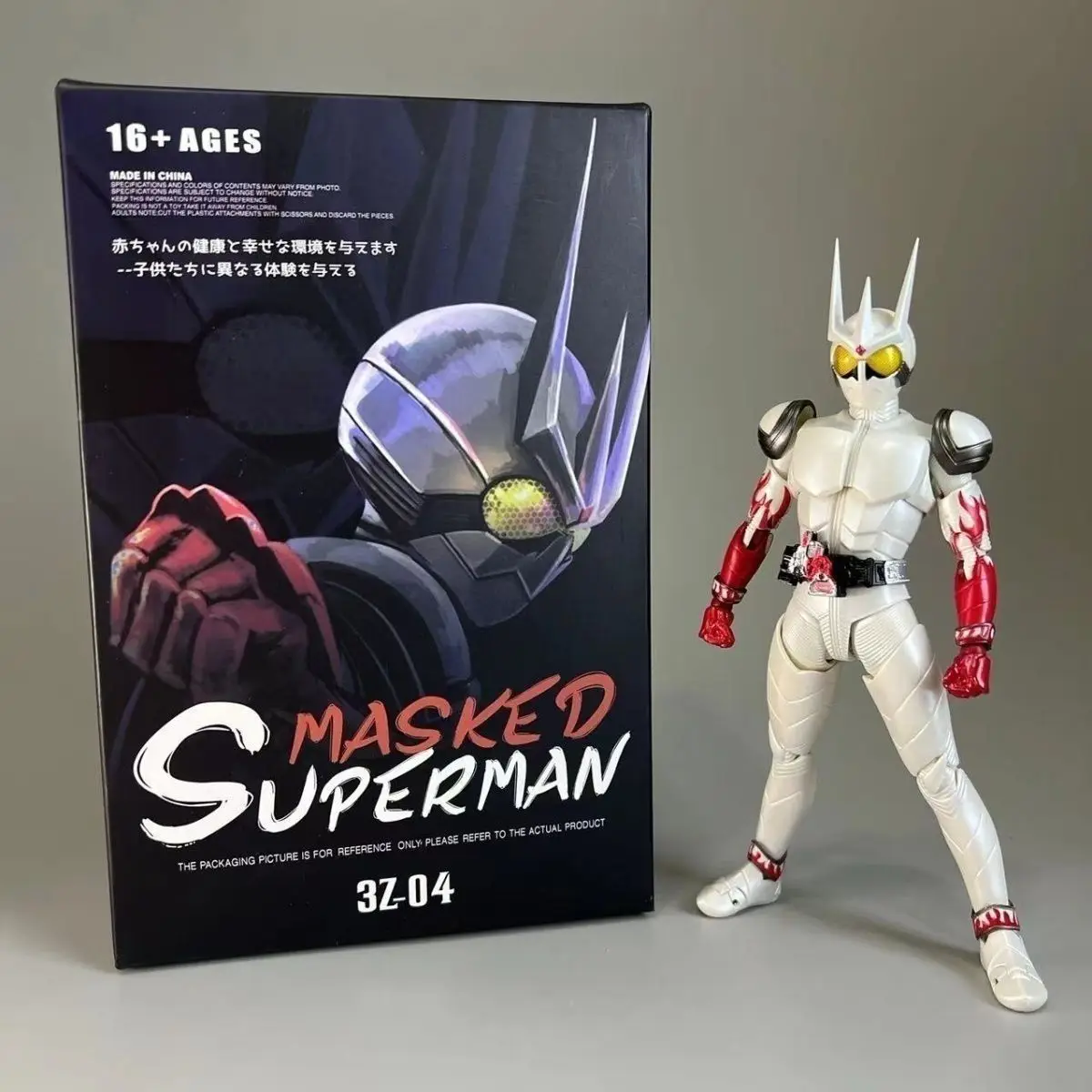 MASKED SUPERMAN フィギュア 3Z-NK9 UNBOXING] Masked Superman 3Z-03 SHF Kamen Rider Double W