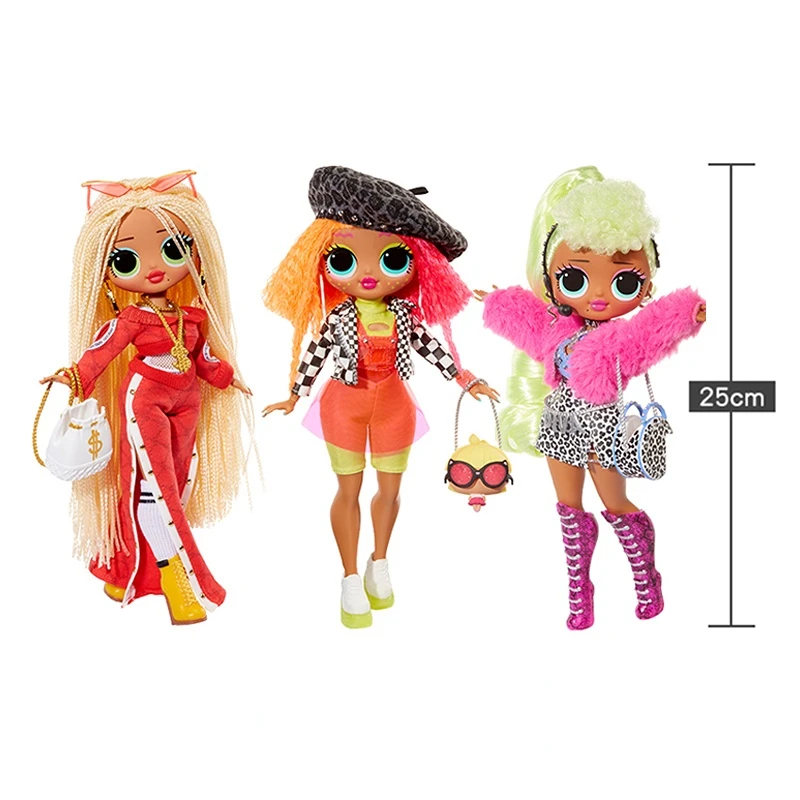 LOL Surprise Doll OMG Big Sister Busy B B Fashion Independent Little Sister  Contains 20 Surprise Toy Sets for Girls - AliExpress
