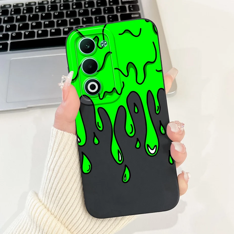 Cute Cat Dinosaur Cartoon Soft Silicone Matte Phone Case