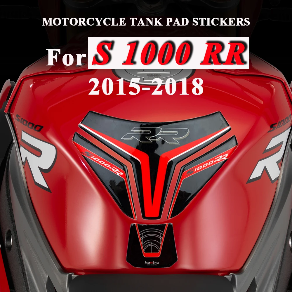 3D Resin Motorcycle Fuel Tank Pad Protector Gas Tank Sticker Accessories For BMW S1000RR S 1000 RR 1000RR 2015 2016  2017 2018