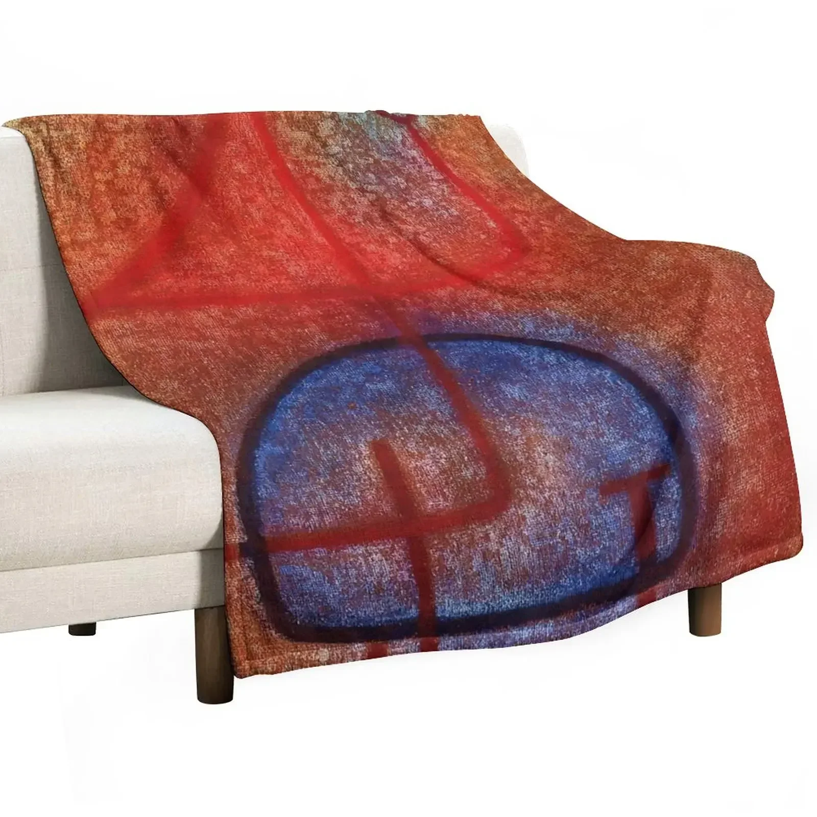 

La belle jardinière, 1939, Paul Klee Throw Blanket Flannel Flannel Fabric Bed Fashionable Blankets