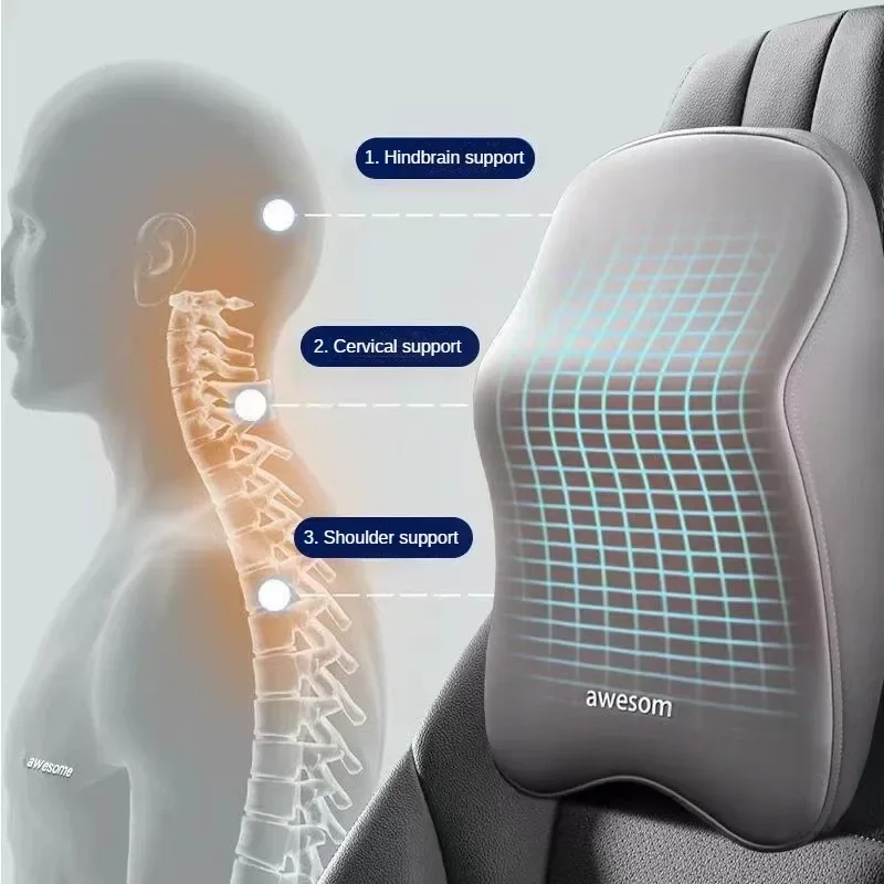 자동차 머리 받침 및 요추 지지대, 목 베개, 허리 쿠션, 운전석 등받이, 운전 요추 지지대 허리 지지대