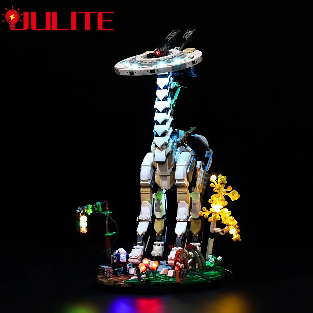 Kit Di Luci A Led Per Horizon Unded West: Tallneck 76989 Building Blocks Set Di Giocattoli Educativi Per Bambini Fai Da Te (Blocchi Non Inclusi)