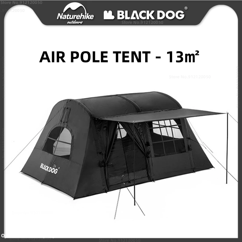 NaturehikeBlackdogCampingInflatableAutomaticTentOutdoor1Room1