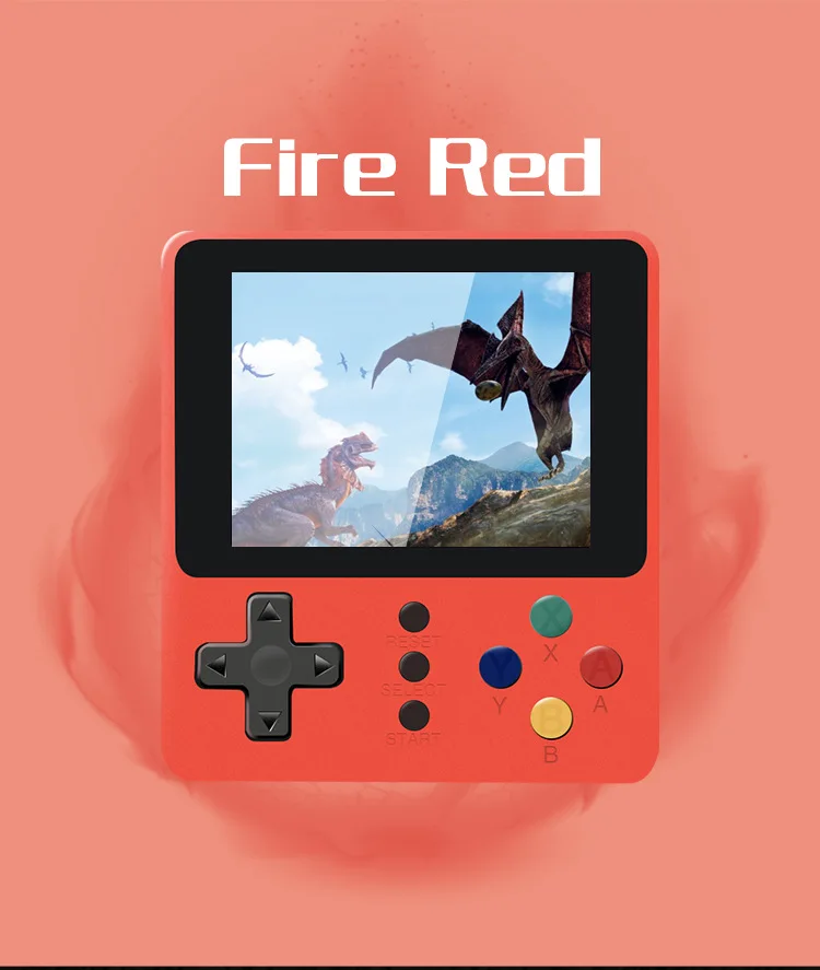 500 In 1 Mini Fc Retro Retro Classic Game Console 3 Inch LCD Video Game Handheld Handheld Game Console