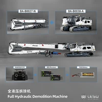 LESU 1/14 R960 RTR RC Full Hydraulic Demolition Excavator Radio Control Digger Frsky XE TOUCAN Radio Truck Vehicle Car Model Toy 1