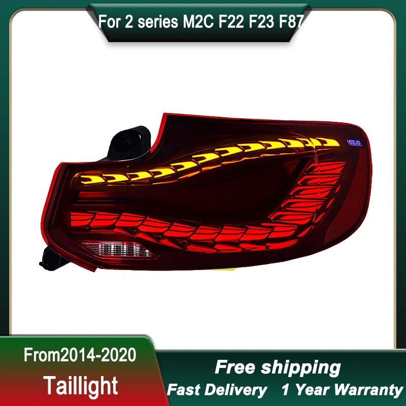 

Car Tail Lights For BMW 2 Series M2C F22 F23 14-20 LED Brake Reverse Tail Lamp Dynamic Signal Light Light Tail Lamp Assembly