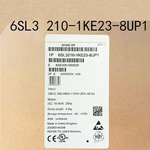 

New 1PCS 6SL3210-1KE23-8UP1 Inverter 6SL3 210-1KE23-8UP1 G120C Module 18,5KW