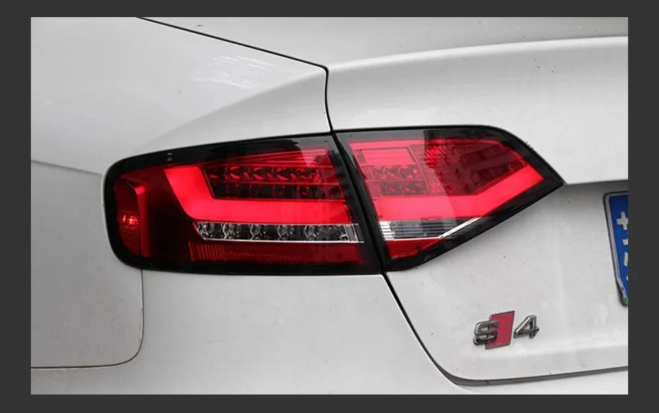 Audi A4 B8 LED Tail Light 2009-2012 A4L Rear Fog Brake Turn