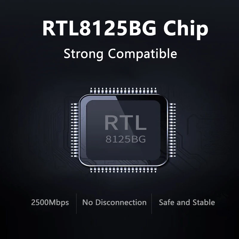 M.2 A+E 키 2.5Gb 이더넷 LAN 카드 M2 A/E-RJ45 COM 포트 네트워크 어댑터 RTL8125BG 칩 2.5G/1G/100Mbps 기가비트 네트워크 카드