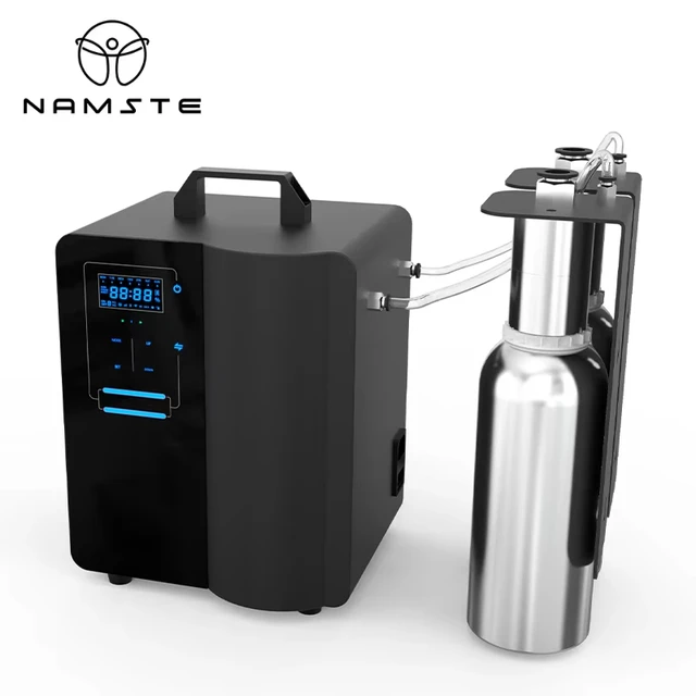 Diffuseur d'arômes électrique commercial NAMSTE pour hôtel et maison, 10000m³, double buse, atomiseur d'aromathérapie, brûleur d'arômes 1