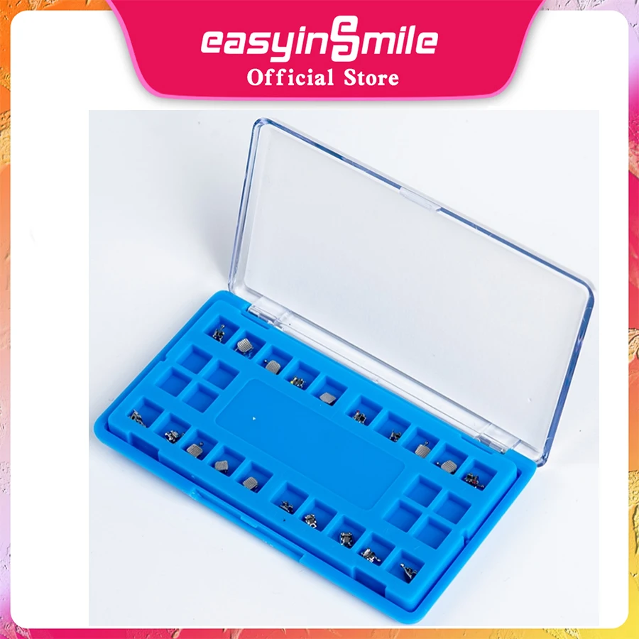 Easyinsmile 10Packs Dental Orhto Material for Metal Bracket  Roth / MBT 345 022 Self LigatingMini Braces