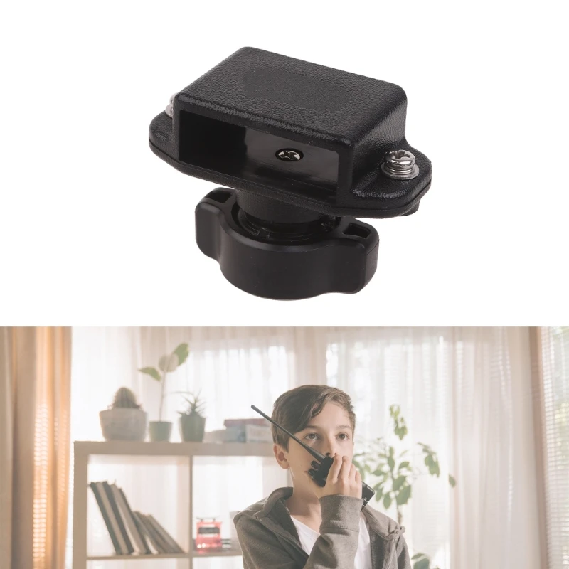 Durable Suction Cup Mount for Car Intercom Accessories Convenient & Reliable ABS Holder Lightweight for Walkie Talkies