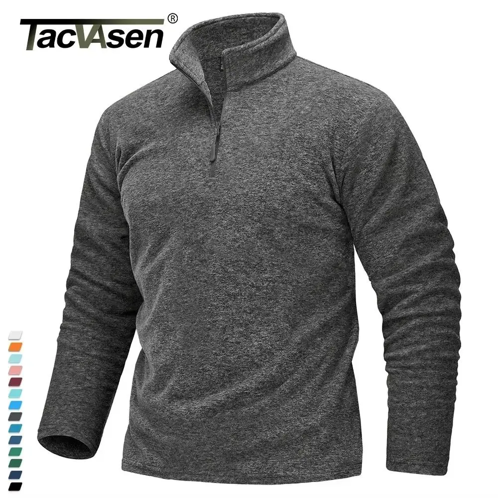 Turtleneck Sweater Mens Spring Fleece