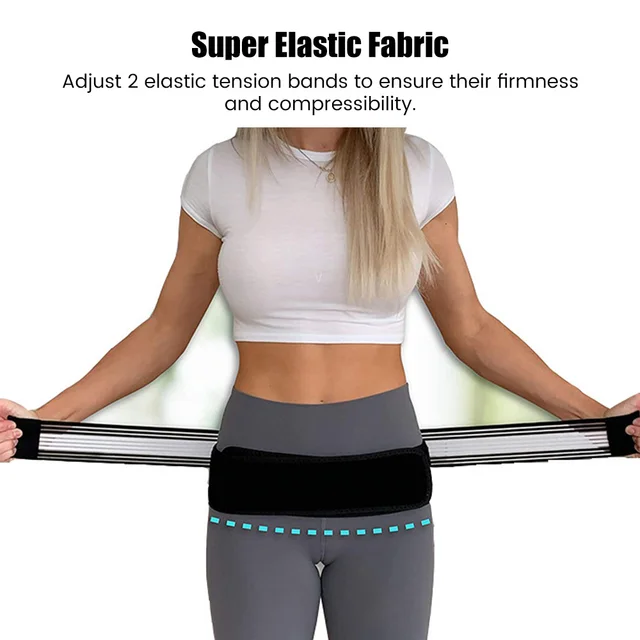 110cm 120cm 140cm Sacroiliac SI Joint Hip Belt Lower Back Support-Hip Braces for Hip Pelvic Support Belt Sciatica Pelvis Lumbar 4
