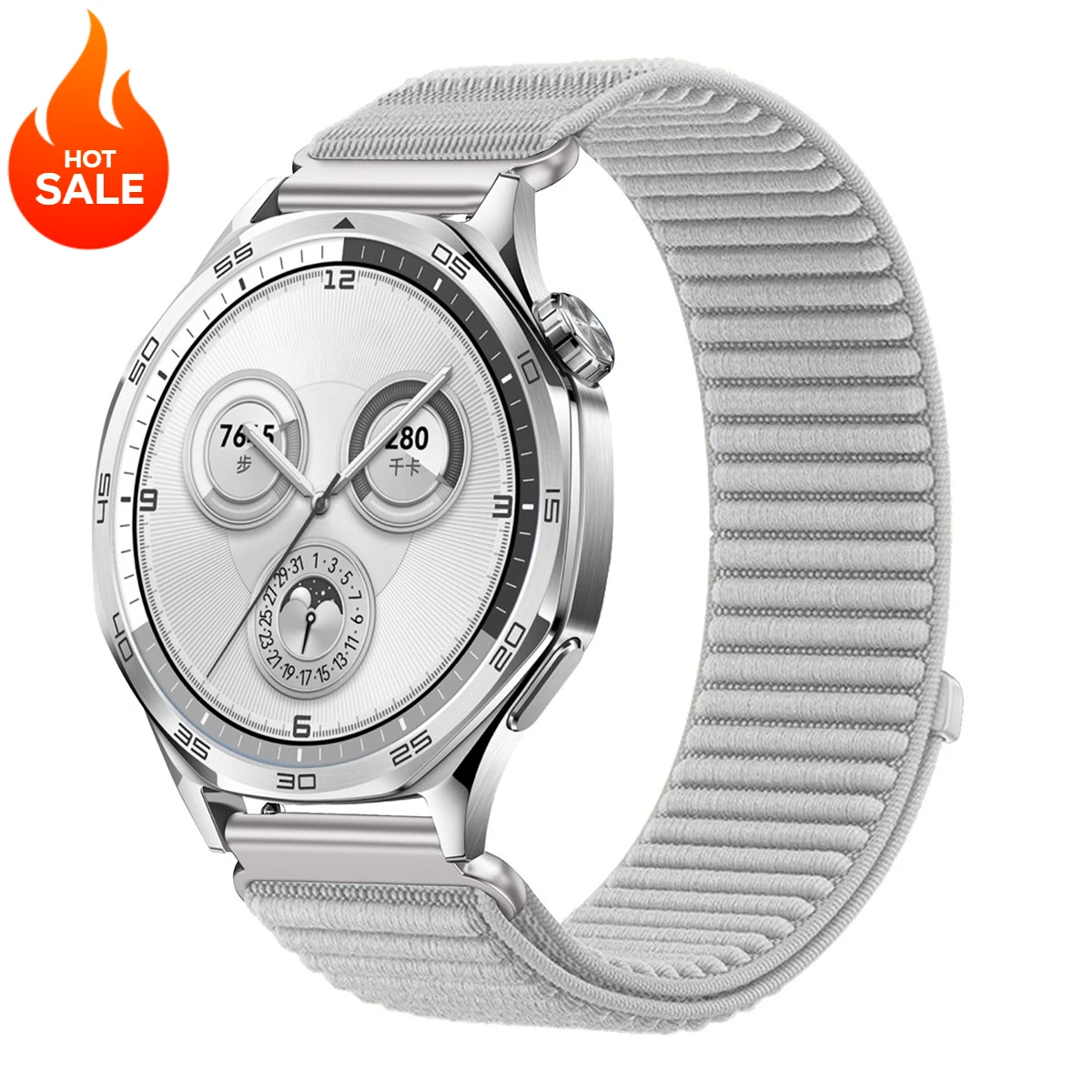 Versatile Nylon Loop Watch Band - 18mm/20mm/22mm - Sporty & Stylish Strap