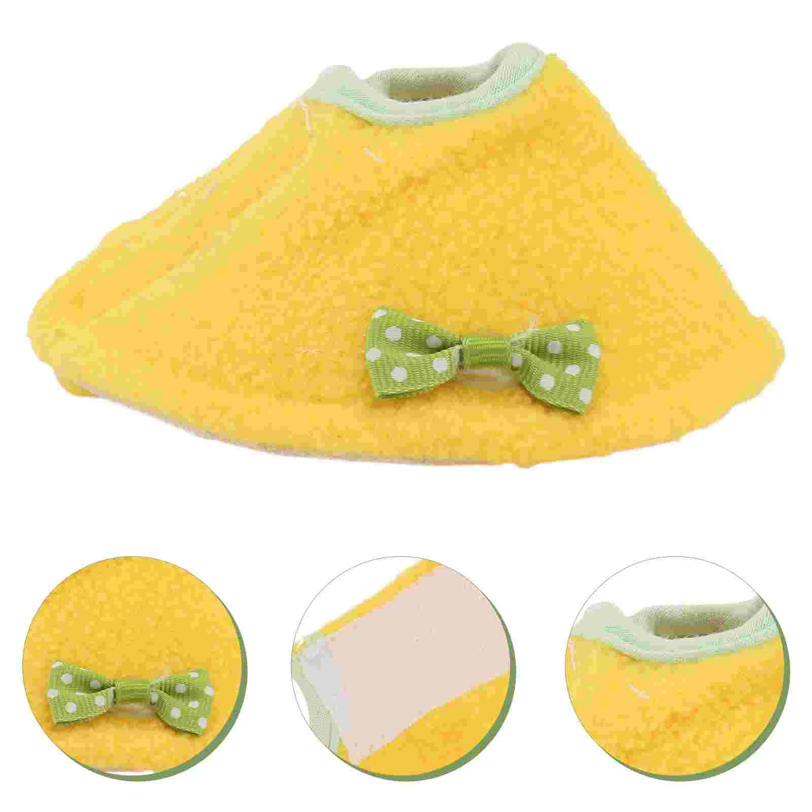 2 Pcs Bird Bite Collar Protective Cloak Pet Recovery Snack Neckband Parrot Linen Supplies