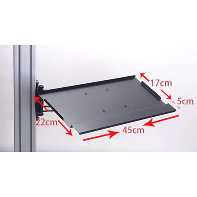 suporte rotativo para teclado suporte de parede de alumínio para simulador de games de corrida simracing