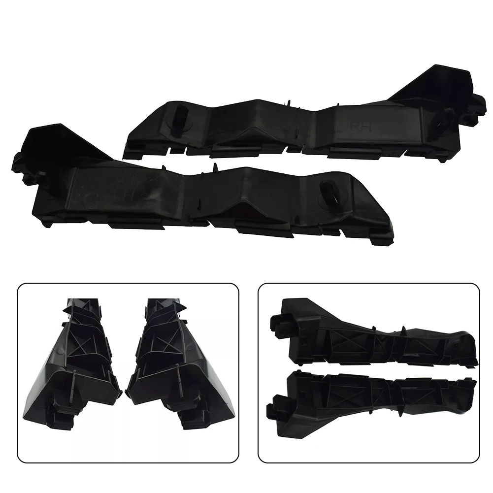 Car Front Bumper Left+Right Support Bracket Retainer Replaceme Fit For Toyota Avensis II T25 2003 2004 2005 2006 2007 2008