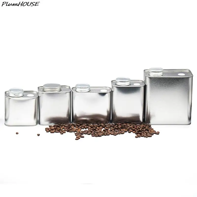 1X новые Герметичные банки для кофейных зерен, жестяная коробка для кемпинга на открытом воздухе, пищевая упаковка, железные банки для свежего дыхания