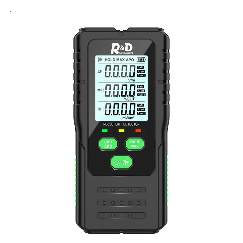 

Electromagnetic Field Radiation Detector Tester EMF Meter Multifunctional Handheld Portable Radio Frequency Warn Meter