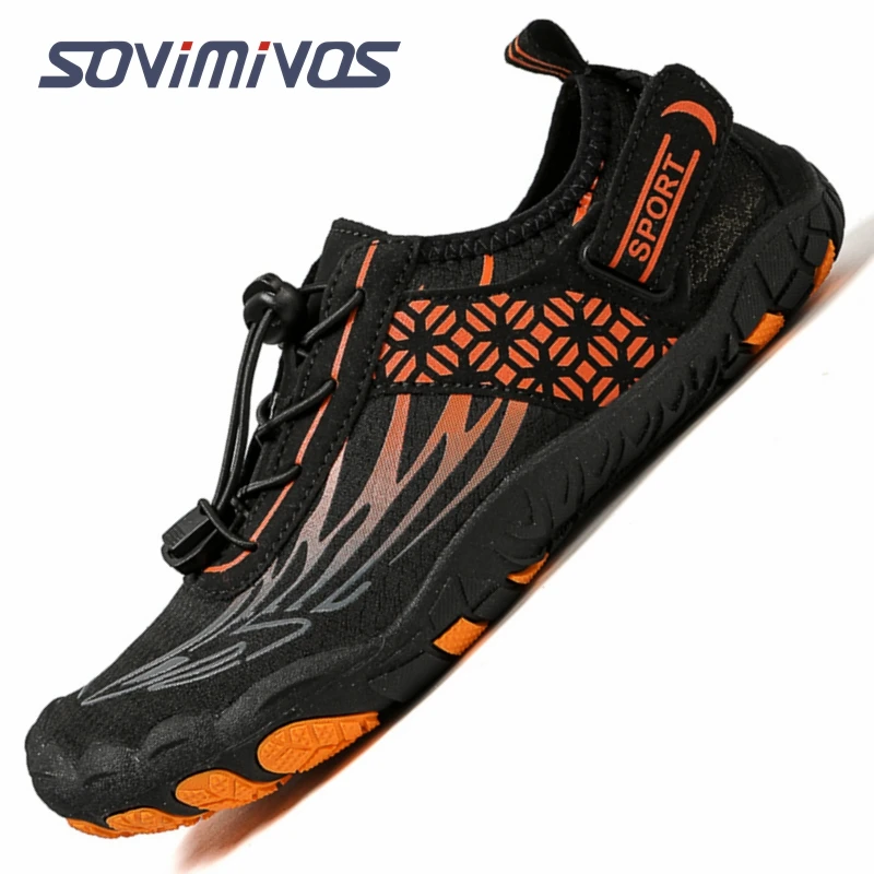 Littleplum Boys Barefoot Style Hiking Shoes - Wide Toe Box, Zero Drop Sole, Lightweight For Outdoor Play