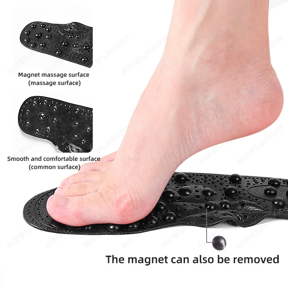 Fuß-Akupressur-Einlegesohle, 68, Magnet-Therapie, Massage-Einlegesohlen für Schuhe, atmungsaktiv, Sport-Kissen, Körper-Detox-Einlage, Pads, Einsätze – Detail 23