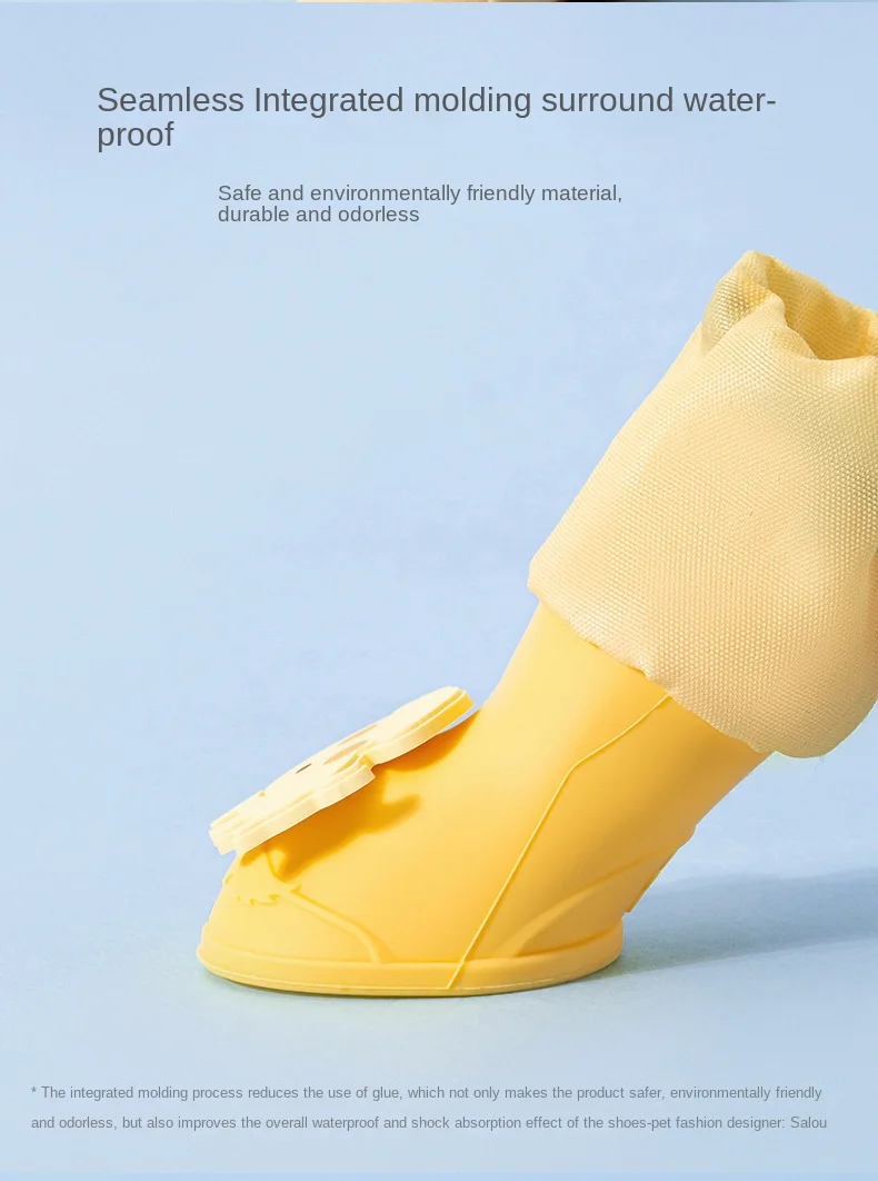 Sweet Waterproof Shoes With Novel Designs