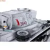 Toy Heng Long 1/16 Snow 7.0 Customized Panzer III H RTR RC Tank 3849 Metal Wheels Tracks Gearbox Idler Infrared BB Shoot TH17377 4