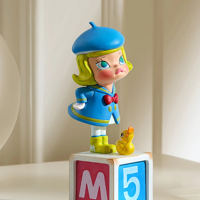 thumbnail image 1 of POP MART MOLLY Anniversary Statues Classical Retro 2 Series Blind Box Mystery Box Guess Bag Toys Doll Cute Anime Figure Desktop, 1 of 5