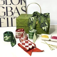 New Neckerchief Camellia Scarves Textile Ribbon Dacron Headband Plain Weave Diagonal Scarf Versatile Floral Hair Ornaments