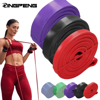 Fasce di resistenza per esercizi Elastici in lattice naturale Gomma elastica Allenamento Attrezzature per il fitness Espansore Elastici in gomma per palestra di casa 1
