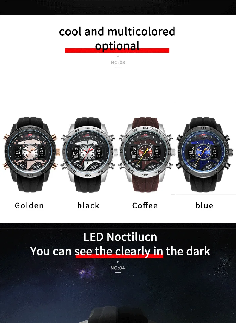 2022 KAT-Wach Watch Digital Men JPN Movement watches Quartz Male Chronograph Luxury Men Sports Wristwatch Relogio Masculino