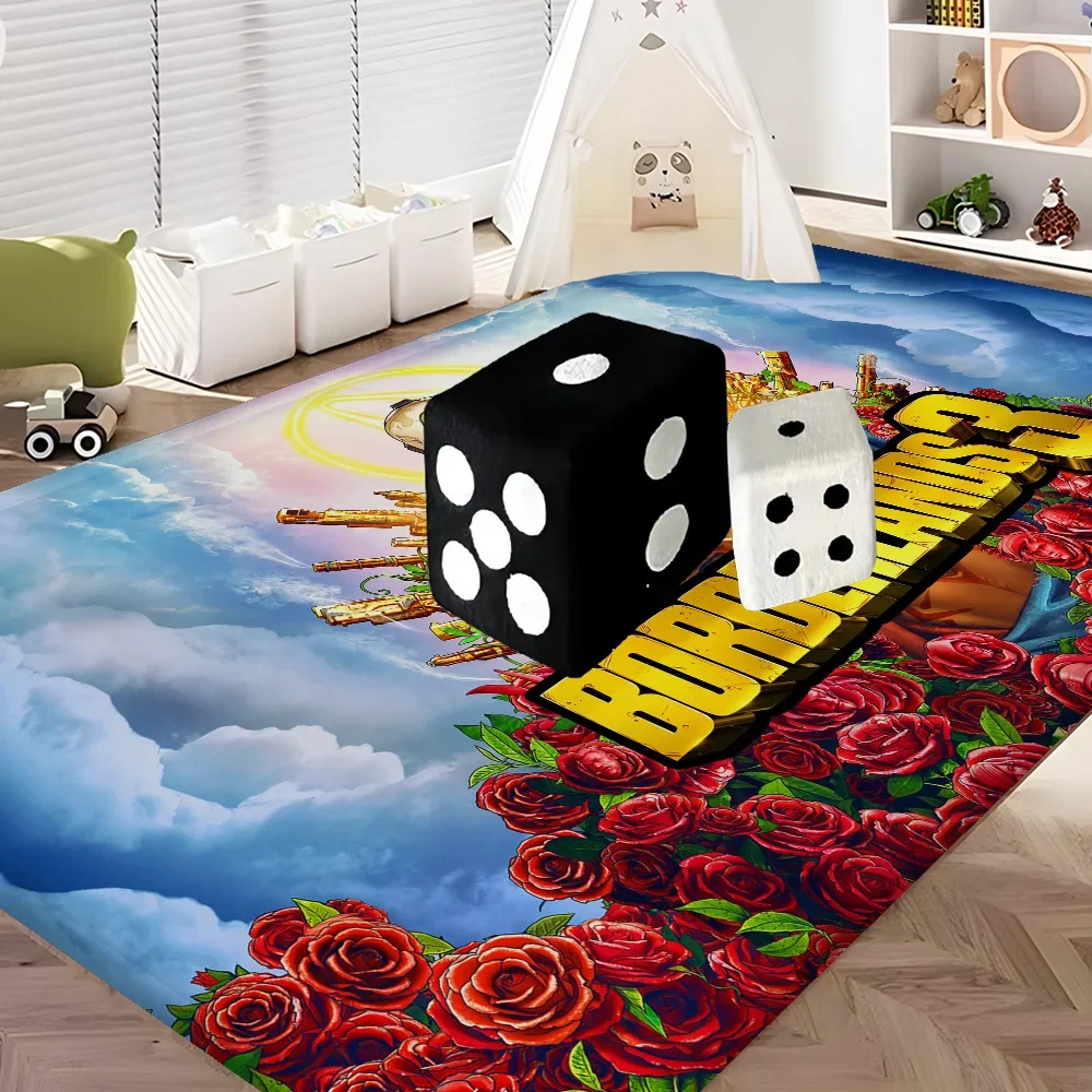 Game B-borderlands-s 3 Entrance Door Mat Washable Non-Slip Living Room Sofa Chairs Area Mat Kitchen Welcome Doormat 3
