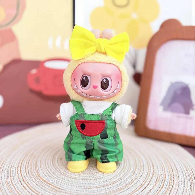 15/17 Cm LABUBU Doll Clothes 1- Gen Fruit Flavor Watermelon